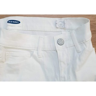 Quần short jean Old Navy trắng