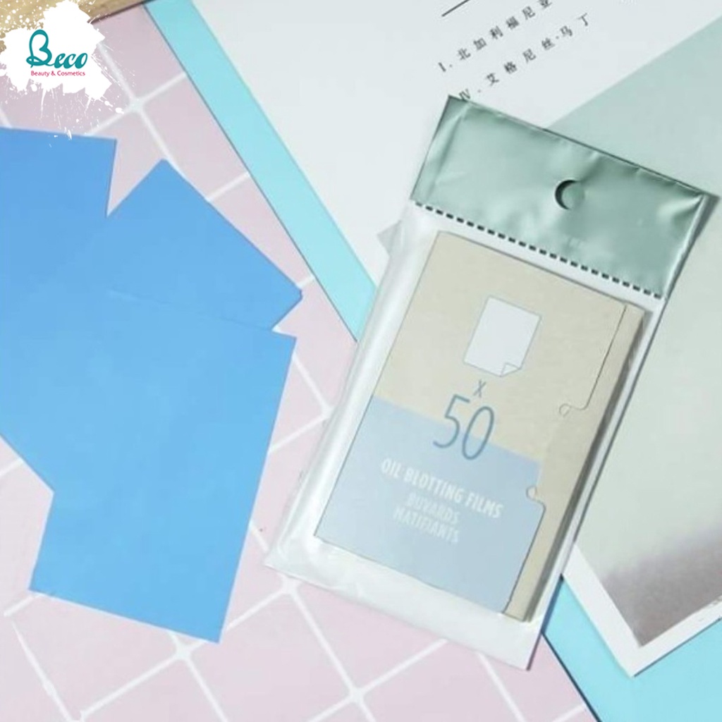 Giấy thấm dầu oil control film The Face Shop 50 miếng (mẫu mới 2018)