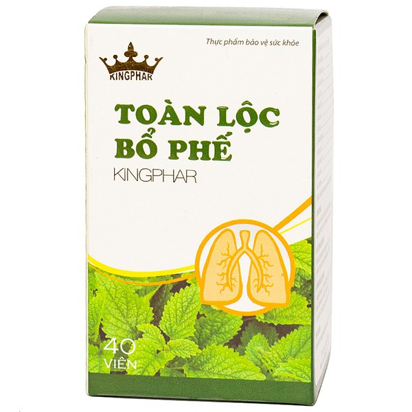 TRỪ HO, BỔ PHẾ, TIÊU ĐỜM,HEN XUYỄN - TOÀN LỘC BỔ PHẾ KINGPHAR