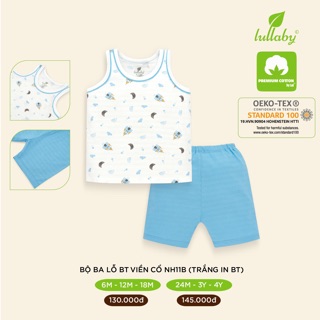 [LULLABY] BỘ BA LỖ BT/BG VIỀN CỔ