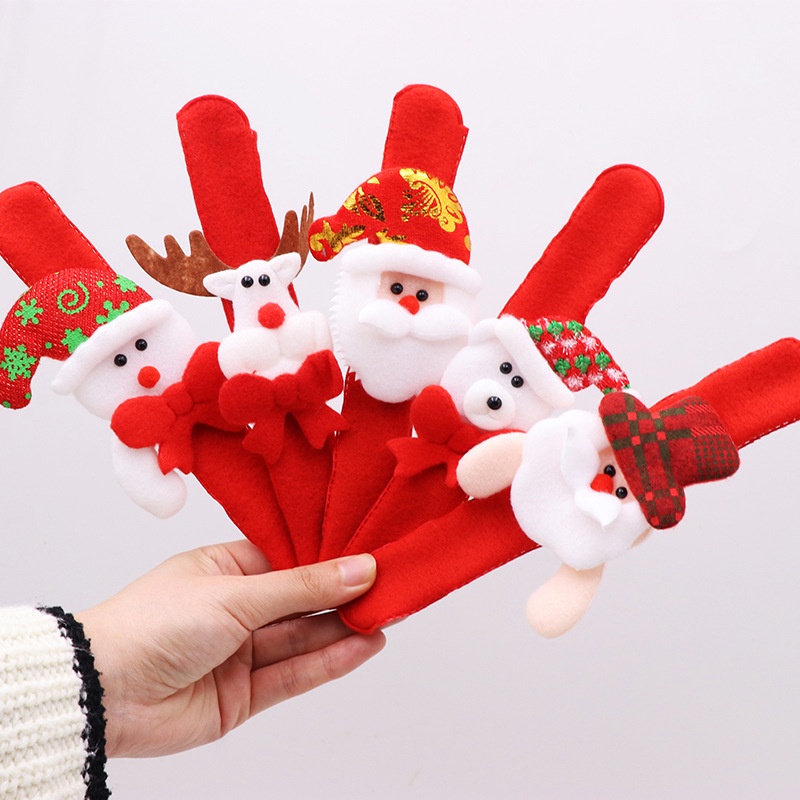 Vòng tay đập nhung cuộn noel