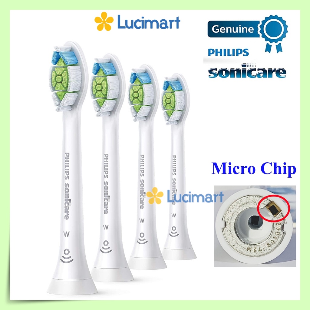 Đầu bàn chải điện Philips Sonicare W Diamond Clean [Hàng Mỹ]