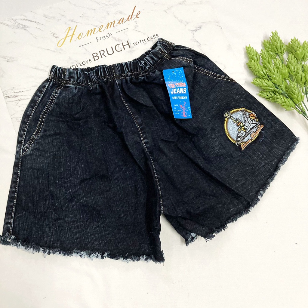 Quần đùi bé gái freesize từ 45-50kg quần short jean bé gái - QG50