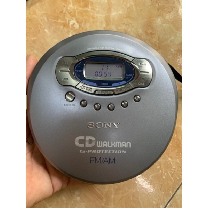 MÁY NGHE ĐĨA CD WALKMAN , MÁY CD CẦM TAY SONY D-Fj61