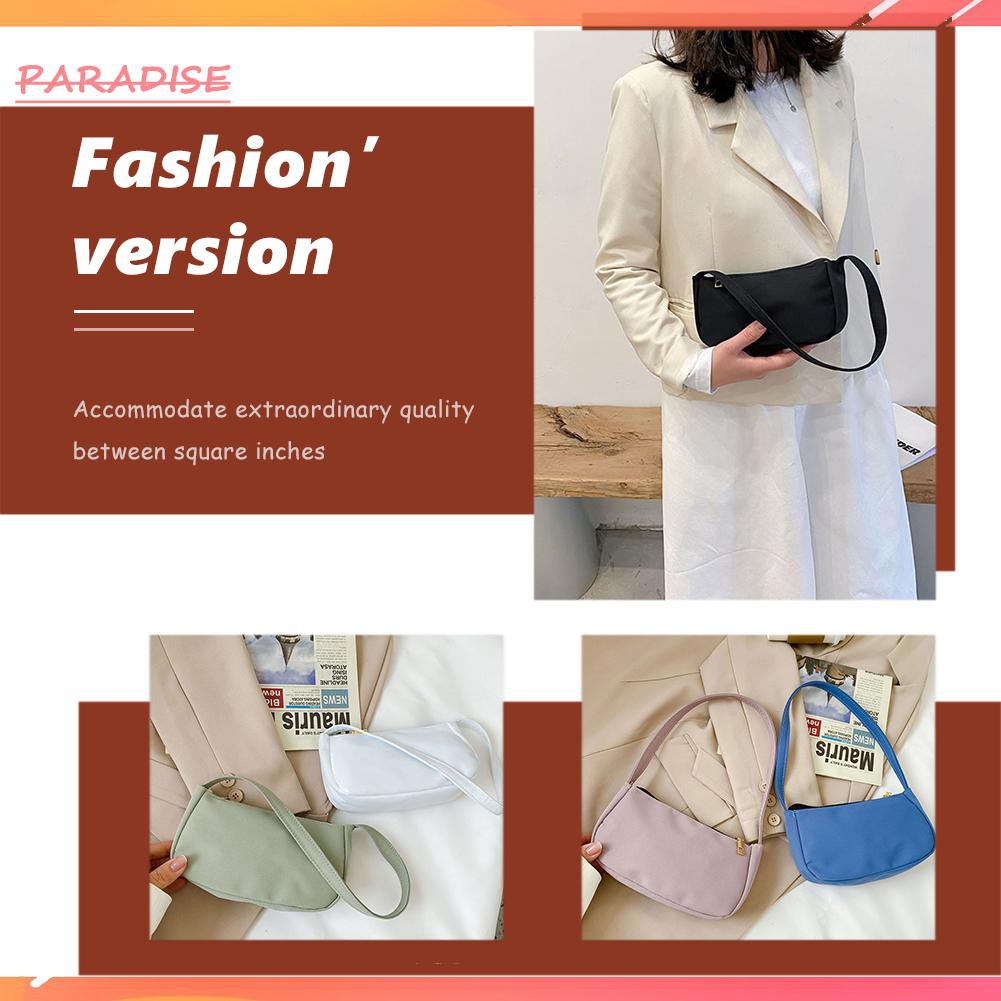 Túi Xách Đeo Vai Cỡ Nhỏ Màu Trơn Xinh Xắn Sành Điệu Cho Nữ