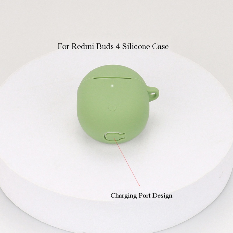 Ốp Điện Thoại Bằng Silicone Chống Trượt Chống Trầy Xước Cho RedmiBuds 4