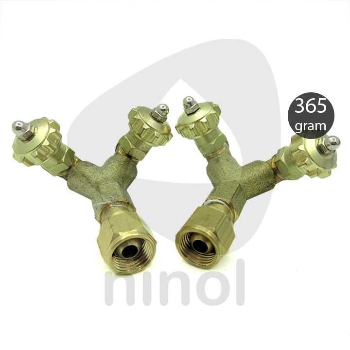 Khóa gas chữ Y chia khí hàn gió đá từ bình khí thành 2 đường