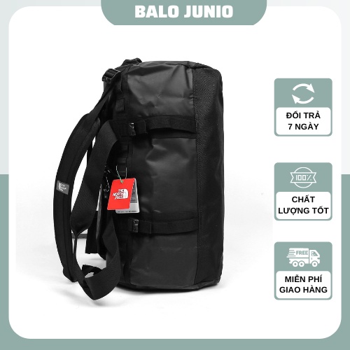 Túi trống thể thao du lịch TNF tròn chống nước tuyệt đối Balo xách tay Junio TNF Base Camp Duffe