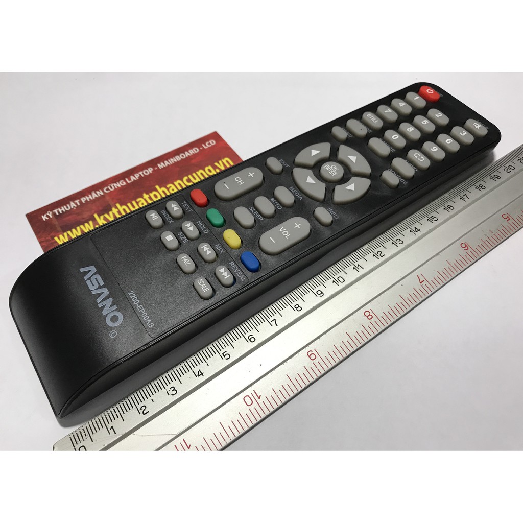 ASANO LCD - Remote điều khiển Tivi ASANO LCD thường ko internet (giống mẫu mới xài được)