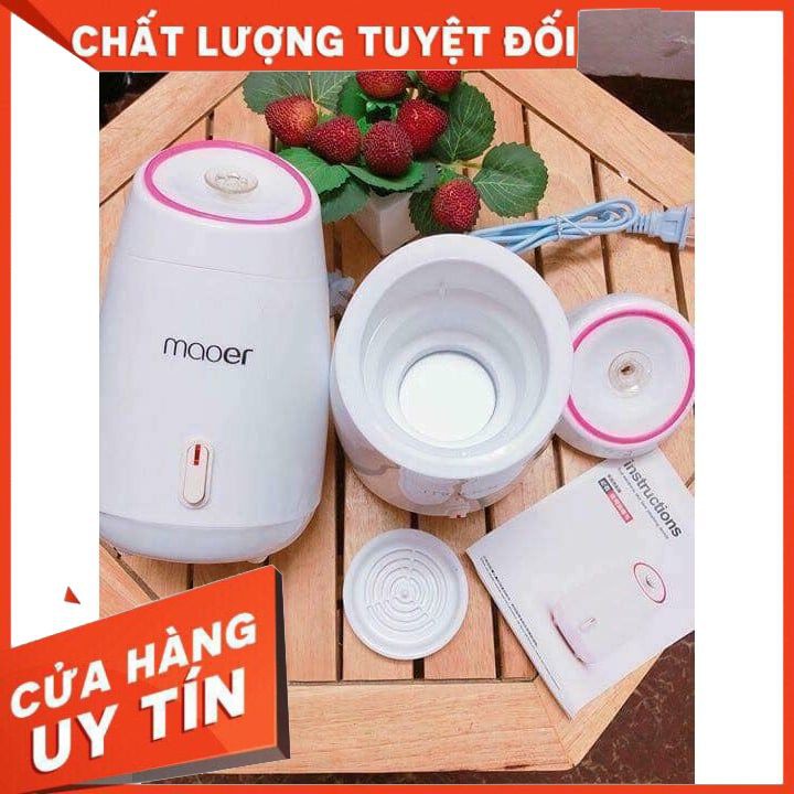 máy xông mặt , máy xông hơi da mặt thảo dược , hoa quả tươi tự động 2 in 1 MAOER