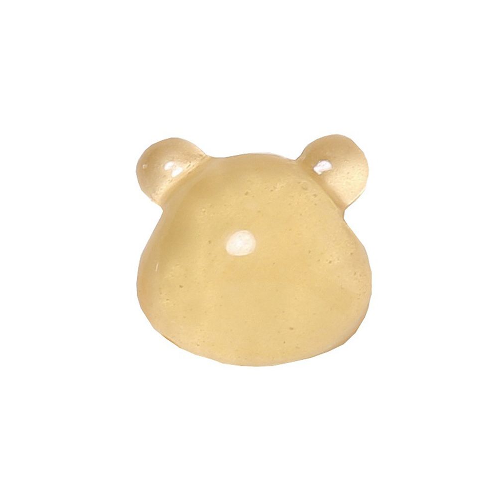 [Hàng mới về] Phụ kiện trang trí móng tay hình đầu thỏ/ gấu 3d màu kẹo trong suốt diy