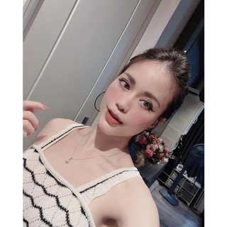 Váy len 2s đan sợi ren [MÀU ĐEN]