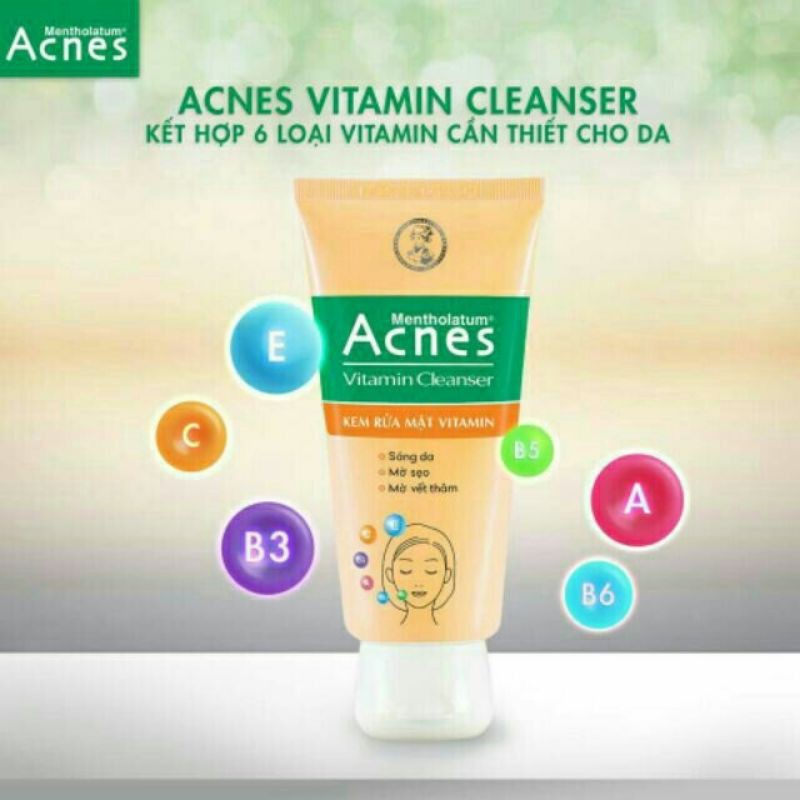 Sữa Rửa Mặt ACNES Vàng 100g
