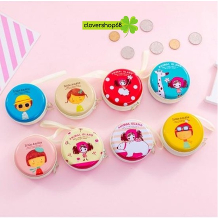Hộp đựng tai nghe, dây sạc phụ kiện Hàn Quốc🍀Clovershop68🍀