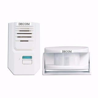 Chuông báo khách cảm ứng hồng ngoại không dây DC-287 DECOM