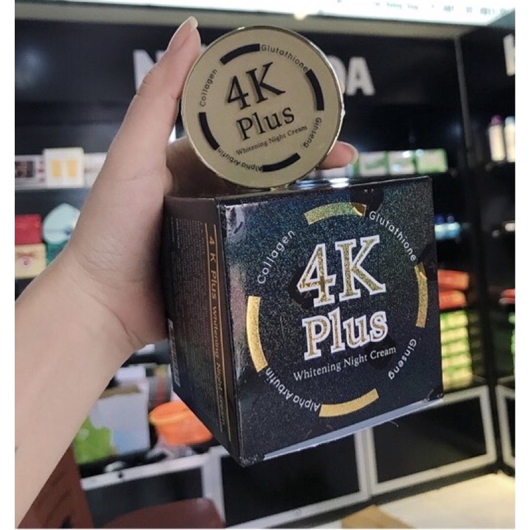 Kem Dưỡng 4K Plus Thái Lan Whitening Night Cream