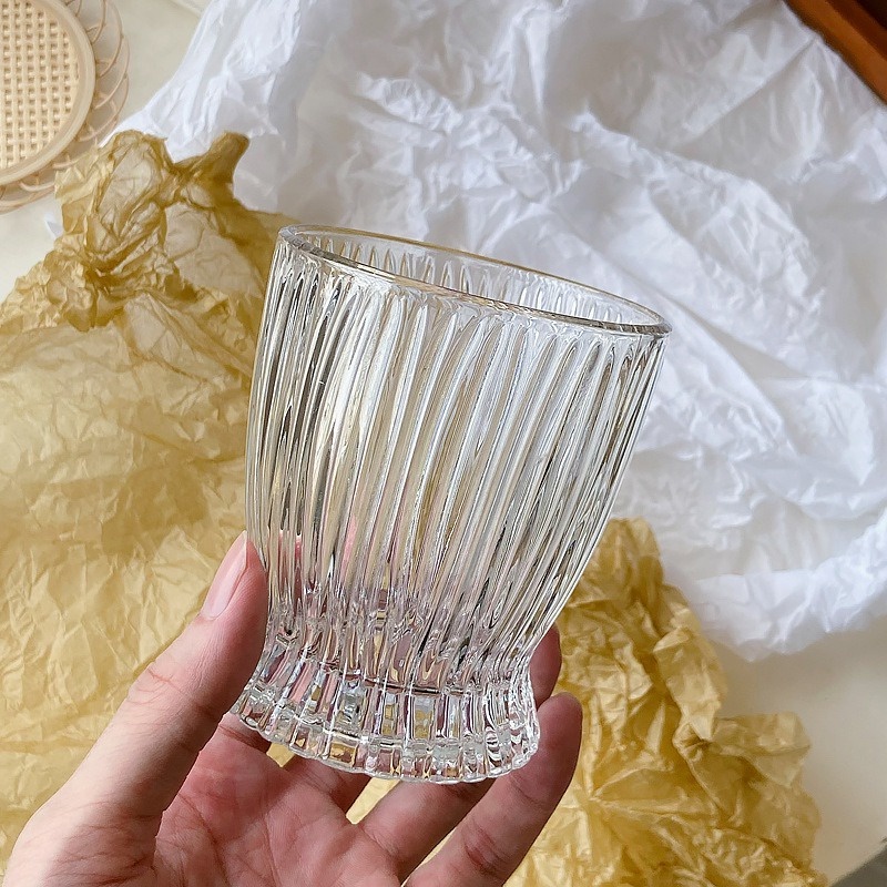 Bộ 6 ly thủy tinh có chân siêu đẹp hàng Quảng Châu