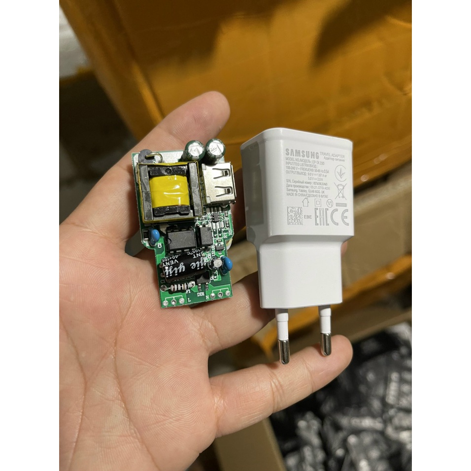 Củ sạc nhanh s10 linh kiện Quick charge 3.0 bh 12 tháng