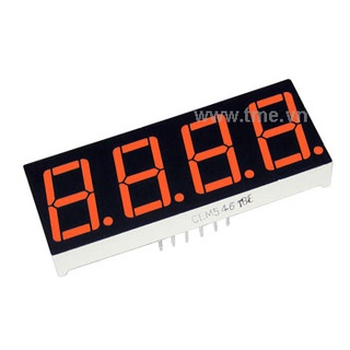0.56" Anode 4 Digit 7-Segment display