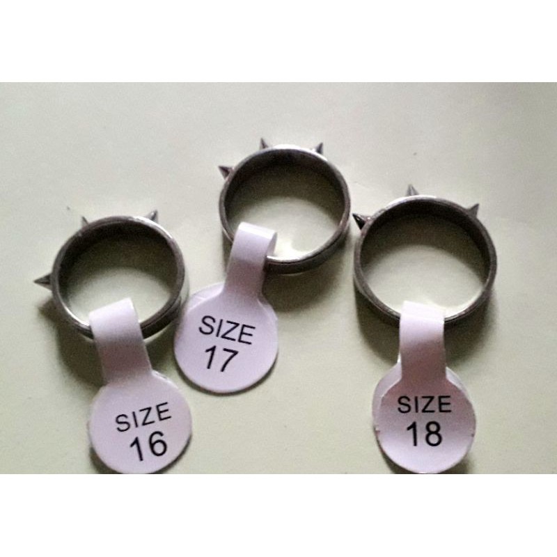 Một chiếc nhẫn đinh bằng thép không gỉ rất đẹp