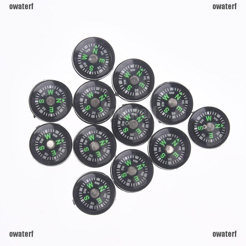 Set 12 la bàn cầm tay bằng nhựa đường kính 15mm tiện dụng