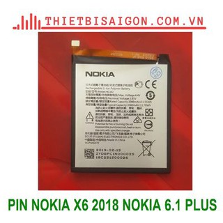 PIN NOKIA X6 2018 NOKIA 6.1 PLUS [ PIN CHẤT LƯỢNG ]
