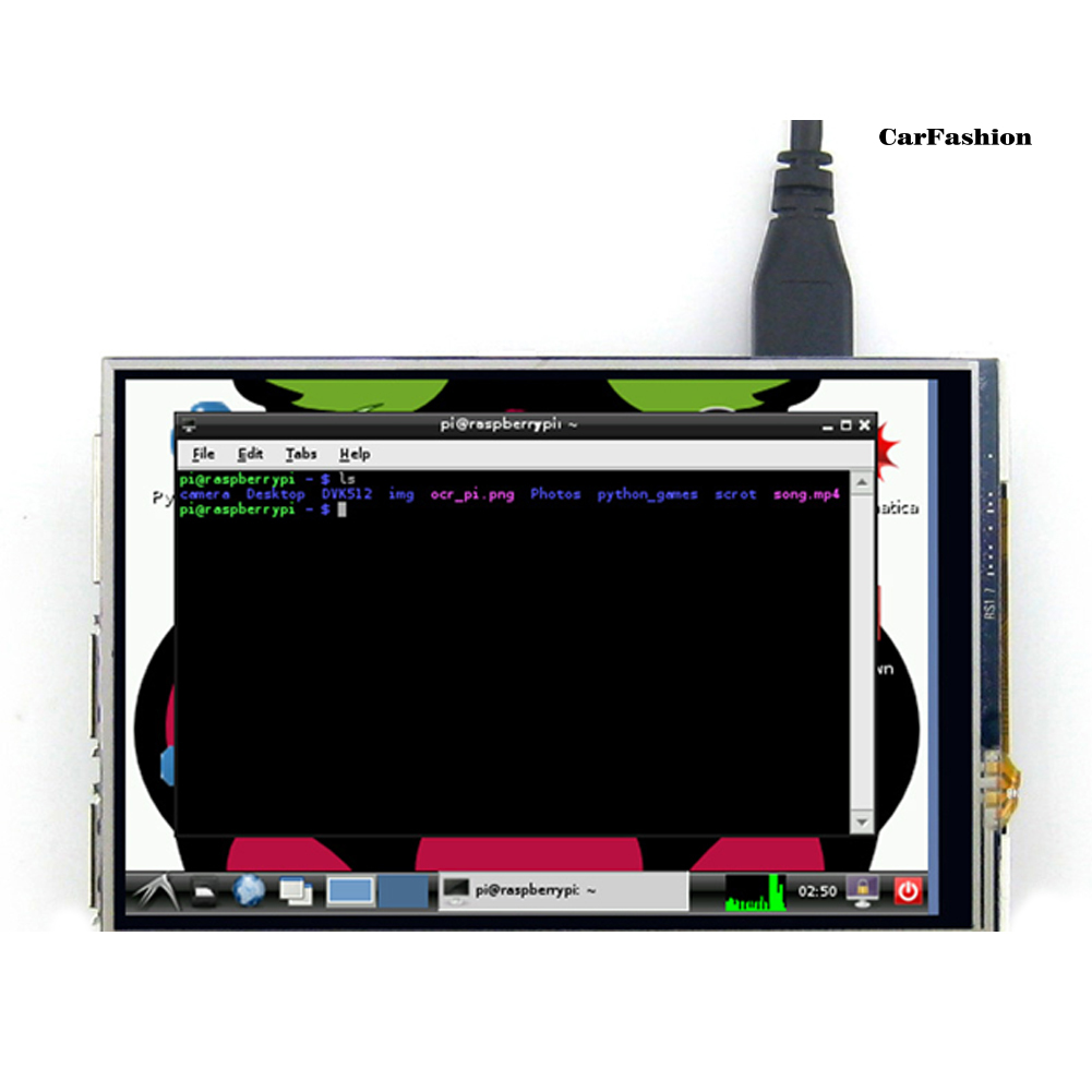 CDNP_HD 3.5 Inch LCD Touch Screen with Stylus Pen for Raspberry Pi 3 Pi 2 Model B