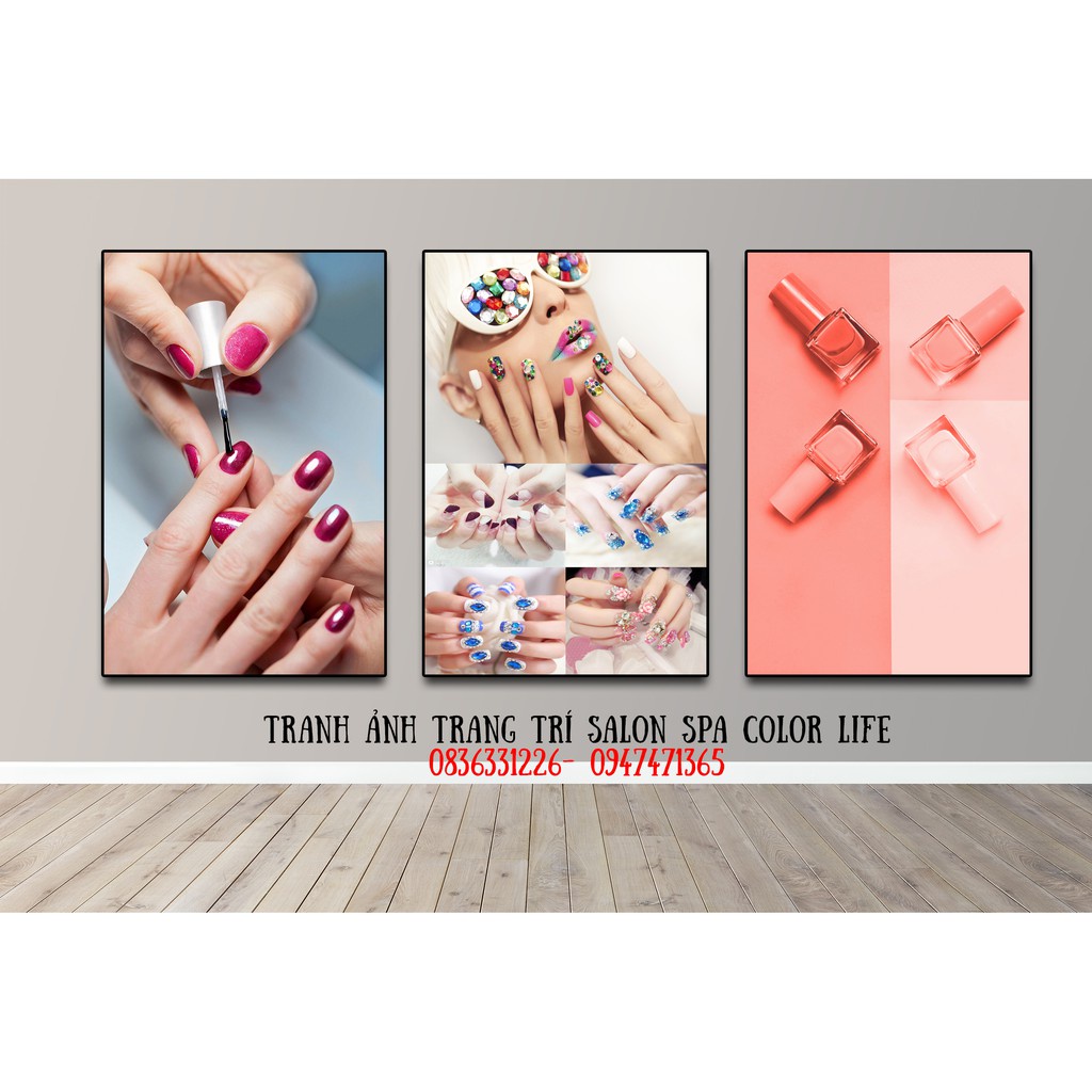 KHUNG ẢNH NAIL TRANH NAIL SIÊU ĐẸP GIÁ XƯỞNG B38 ColorLife SIÊU BỀN BẢO HÀNH 2 NĂM