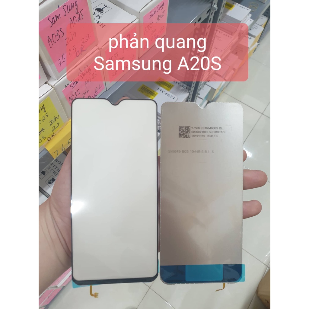 Phản quang Samsung A20S new zin