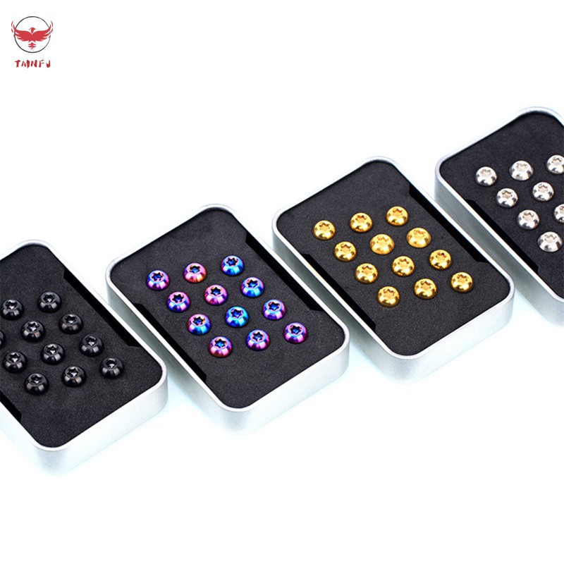 Ốc Cố Định Phanh Đĩa Bằng Hợp Kim Titan Chống Rỉ Phù Hợp Cho Xe Đạp Leo Núi