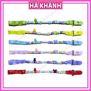 Dây kẹp ti giả ,gặm nướu cho bé DK01