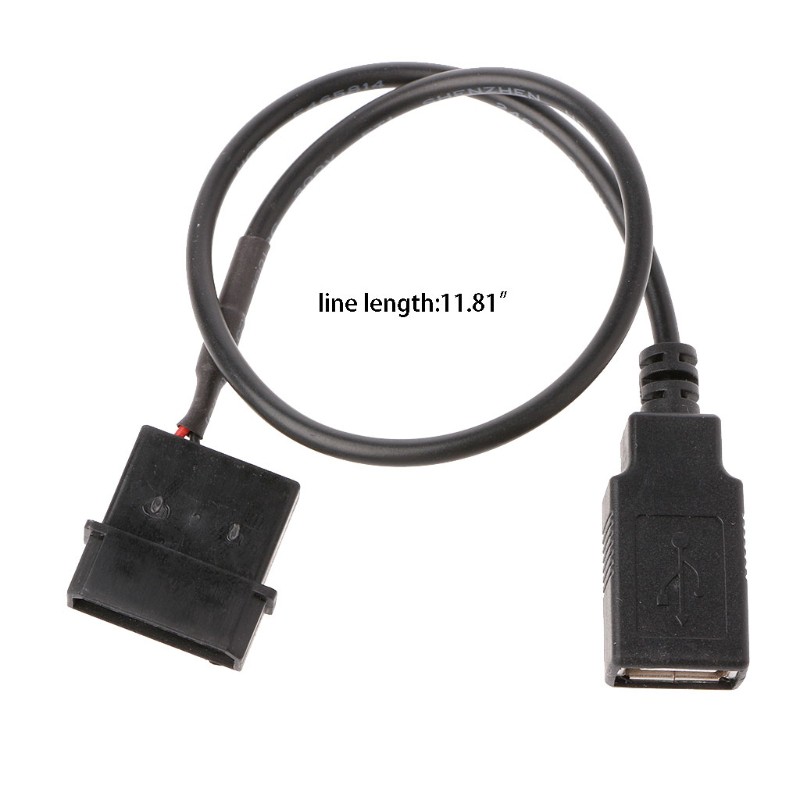 Cáp Chuyển Đổi Từ Ide Molex Sang Usb 2.0 Type A Dài 30cm 5v 2-pin Ide | BigBuy360 - bigbuy360.vn