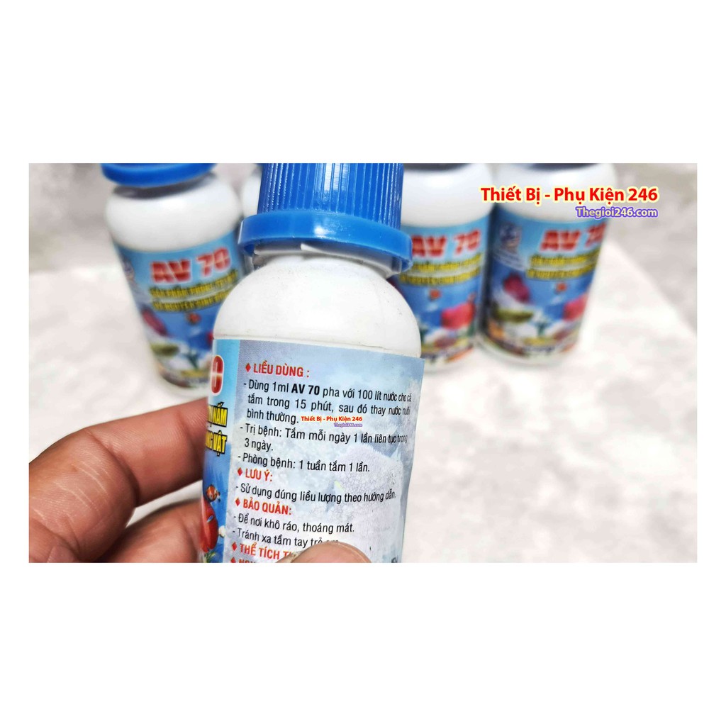 Thuốc trị nấm cho cá cảnh AV 70 Long Sinh