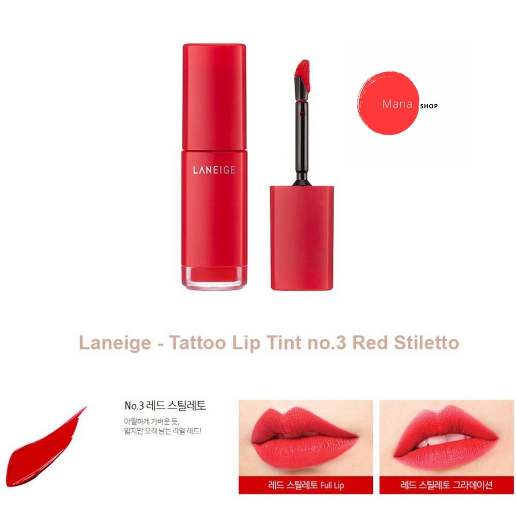 SON NƯỚC BỀN MÀU LANEIGE TATTOO LIP TINT