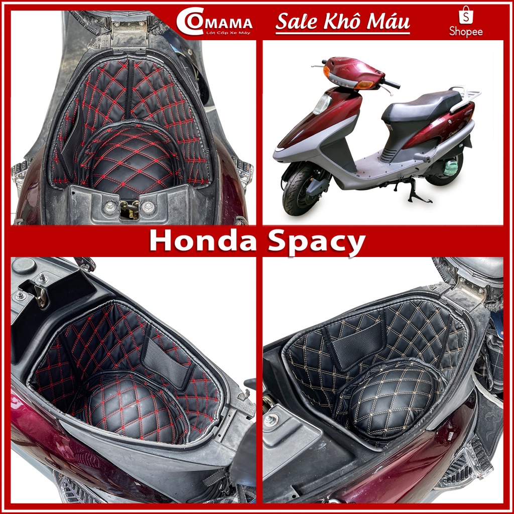 Lót Cốp Xe Máy Chống Sốc Cách Nhiệt Và Chống Thấm Xe HONDA SPACY 125CC - Bảo Hành 5 Năm