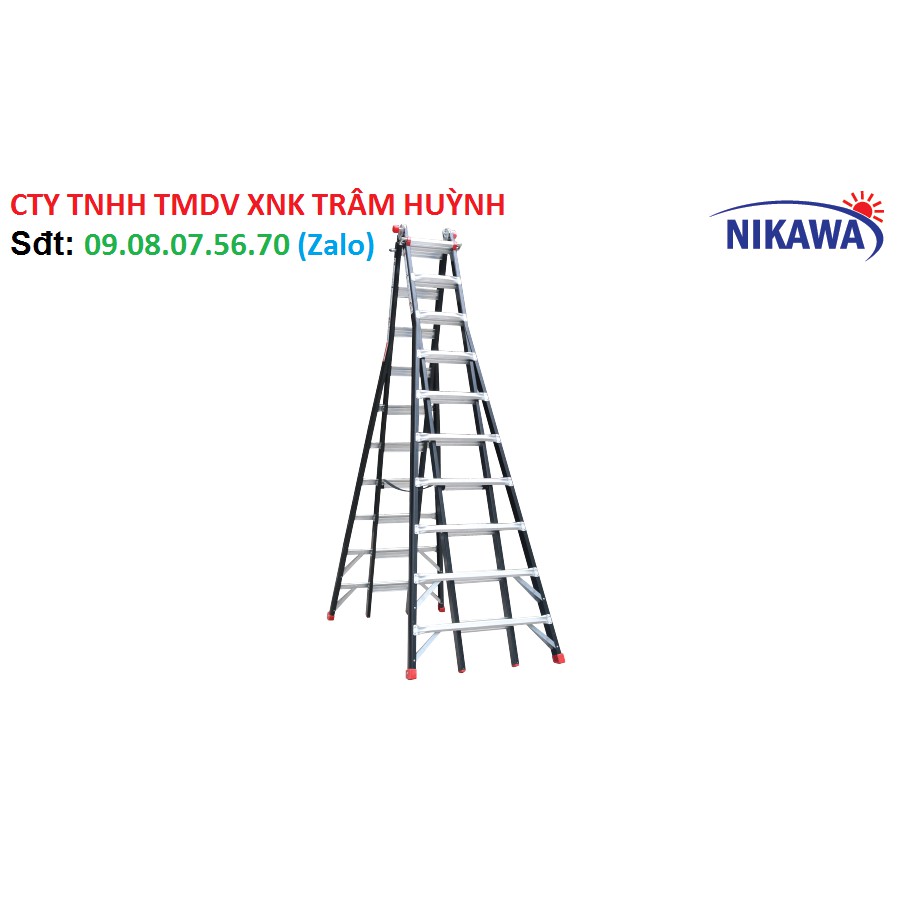 THANG NHÔM GẤP ĐA NĂNG NIKAWA NKB-50