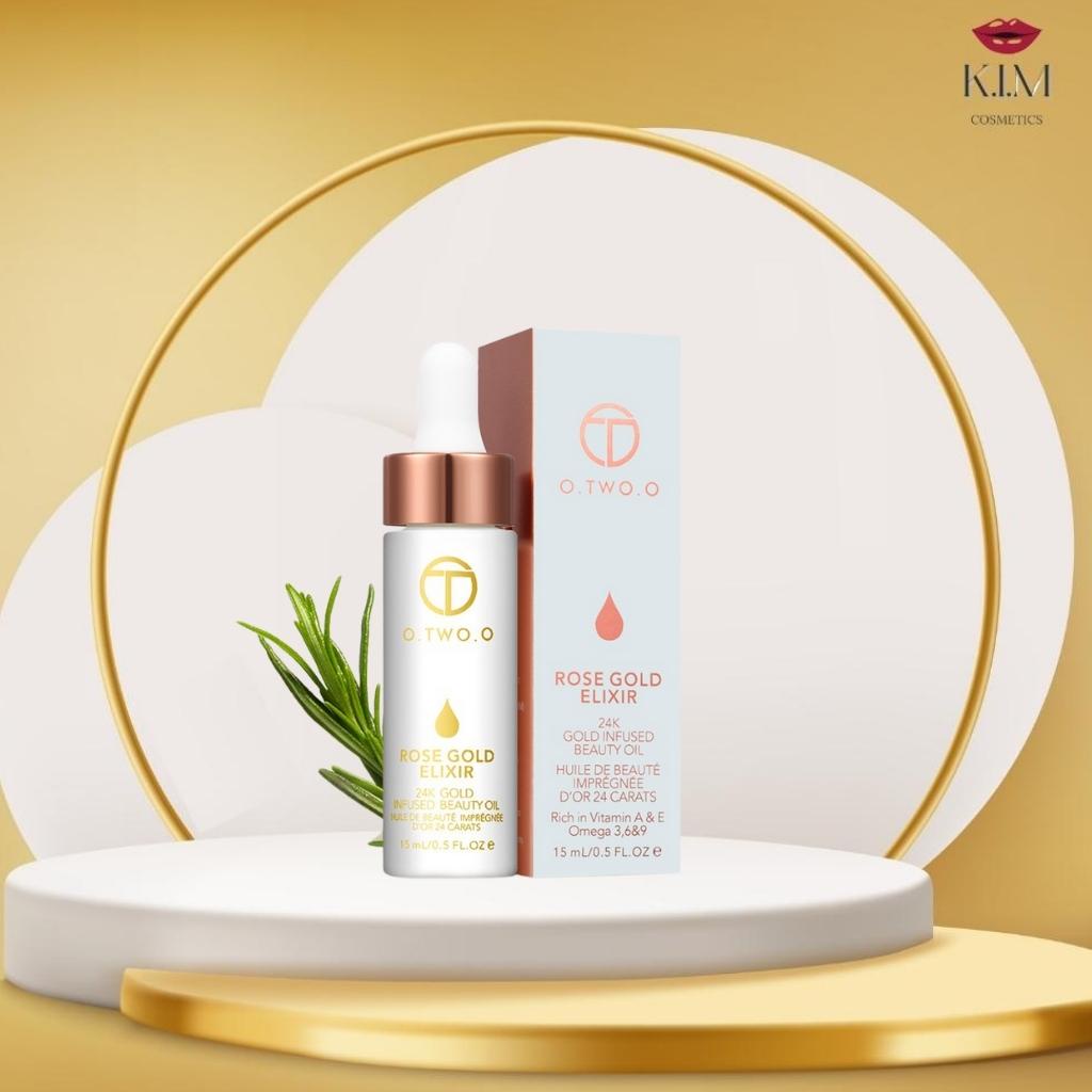 Tinh Chất O.TWO.O ROSE GOLD ELIXIR 24k Tạo Lớp Lót Trang Điểm Dưỡng Ẩm