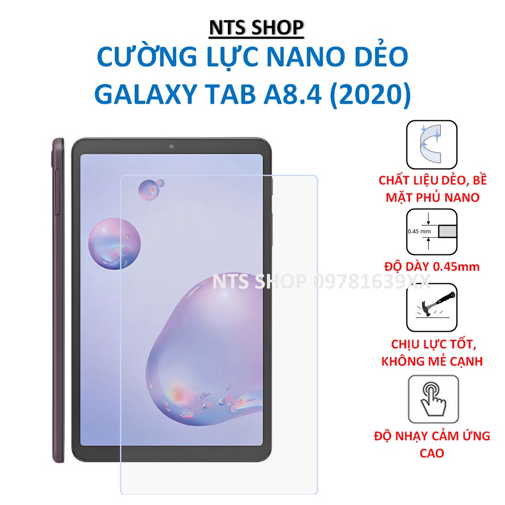 Cường lực dẻo bảo vệ màn hình Samsung Galaxy tab A8.4 (2020)