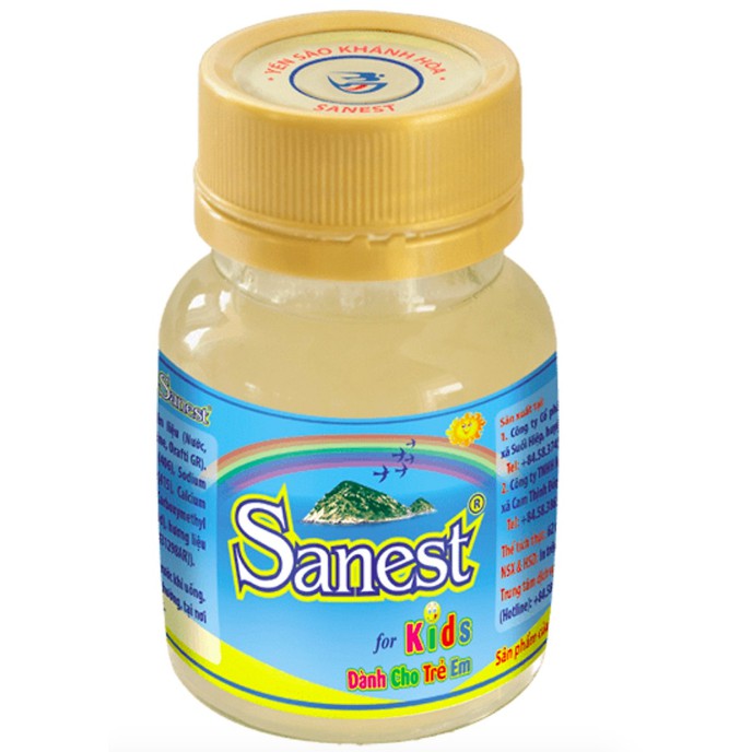 Nước yến sào SANEST - SANVINEST KID Khánh Hoà trẻ em lọ 62ml, hộp 1 lọ (NSX: luôn mới nhất) | BigBuy360 - bigbuy360.vn