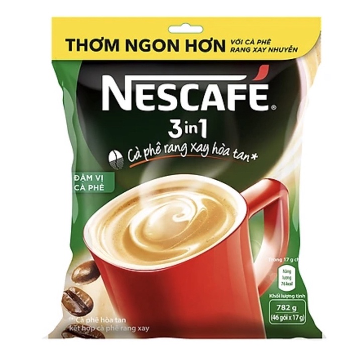 Nestcafe Cà Phê 46 gói 3in1 (17g)