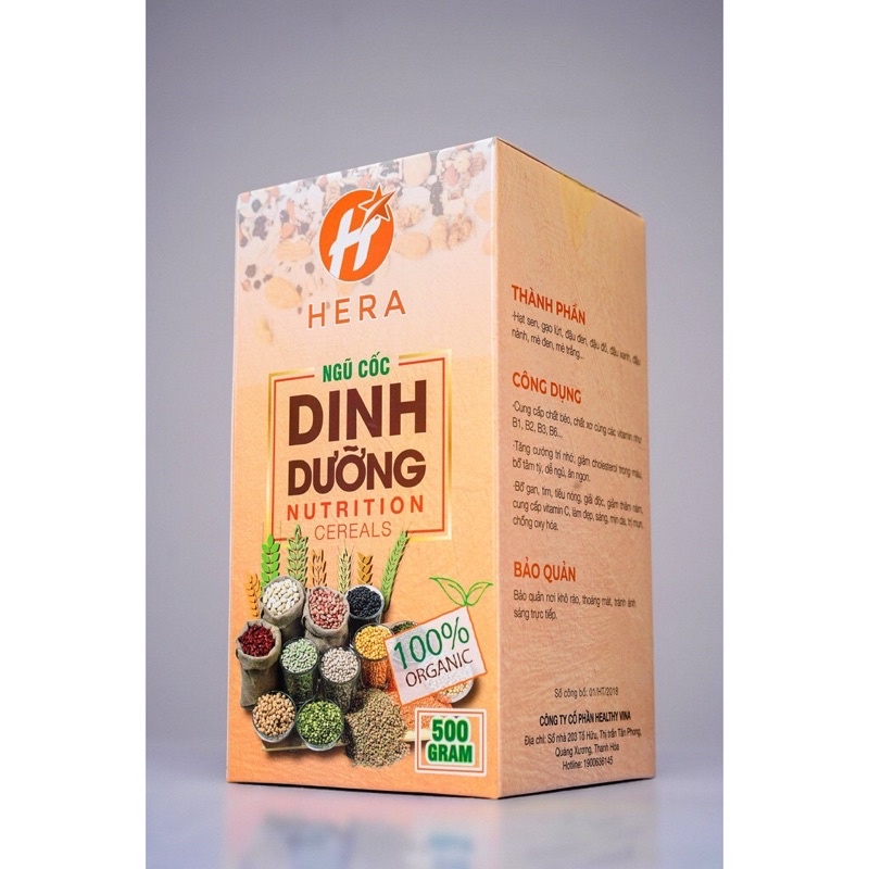 Ngũ cốc dinh dưỡng, tăng cân, lợi sữa HERA