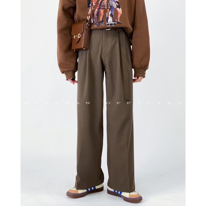 Quần vải suông rộng Hítman P084
