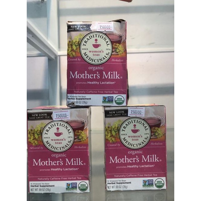 Trà Lợi Sữa Organic Mother's Milk Của Mỹ