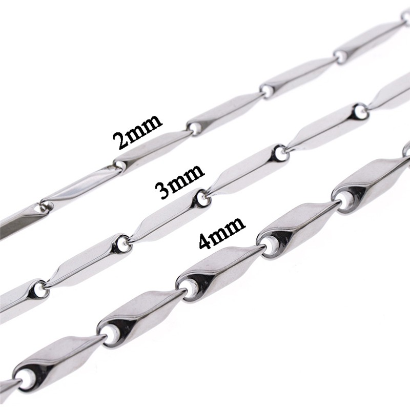 Dây chuyền thép không gỉ 316L kích thước 4mm 22 &quot;