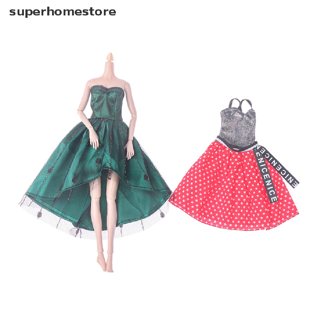 Đầm Đồ Chơi Búp Bê 30cm Tỷ Lệ 1 / 6 Thời Trang