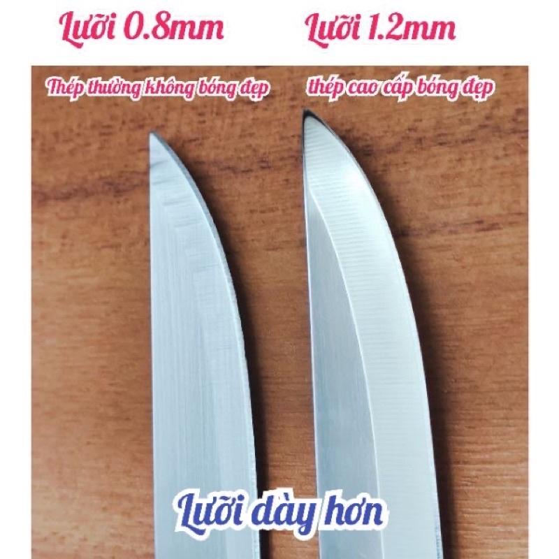 Dao Kiwi Thái Lan - dao Inox cán nhựa,Cán Gỗ đủ size, Siêu Sắc, Tem vạch đầy đủ made in Thái Lan