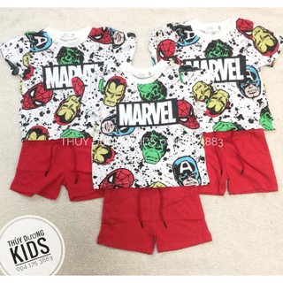 Bộ hè Zara Marvel bé trai 1-5y