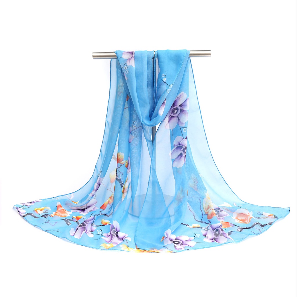 Khăn Voan Che Bụng Thoáng Khí Chống Nắng Kích Thước 50 * 150cm Cho Nữ WJ1042-36