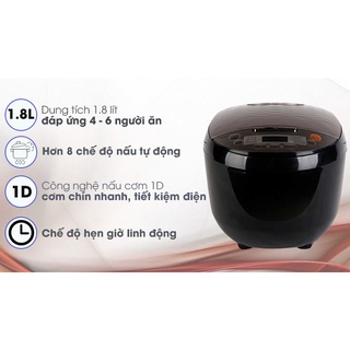 Nồi cơm điện tử Midea 1.8 lít MB-FS5018B