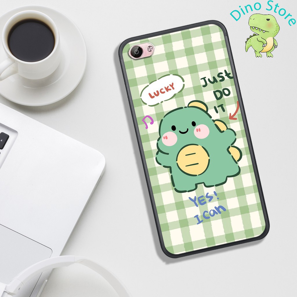 ỐP LƯNG VIVO Y53/Y55/Y66/Y67/Y71,  IN HÌNH KHỦNG LONG NGỘ NGHĨNH VÀ CUTE
